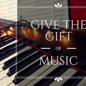 Give The Gift Of Music For The Holidays