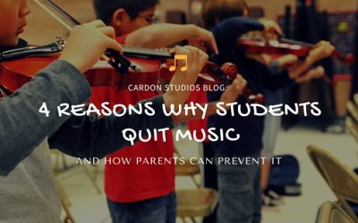 4 Reasons Why Students Quit Music