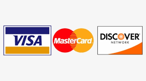 Visa and Mastercard Accepted