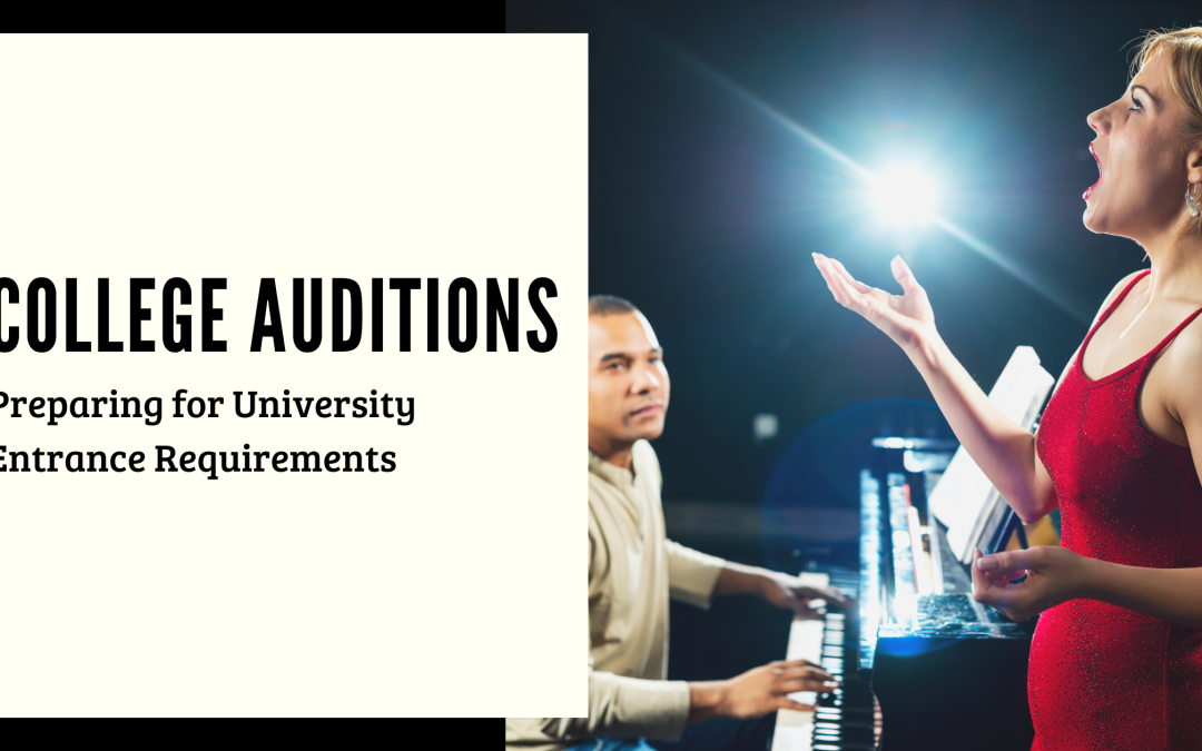 Preparing for College Auditions