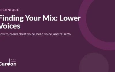 Finding Your Mix: Mixed Voice for Lower Voices