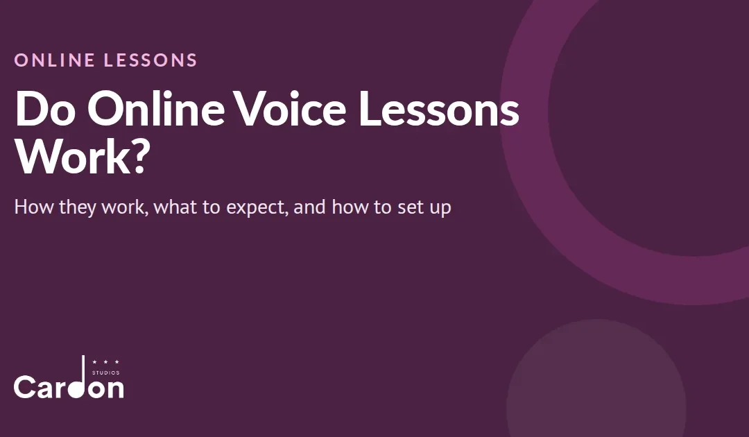 Do Online Voice Lessons Work? What to Expect