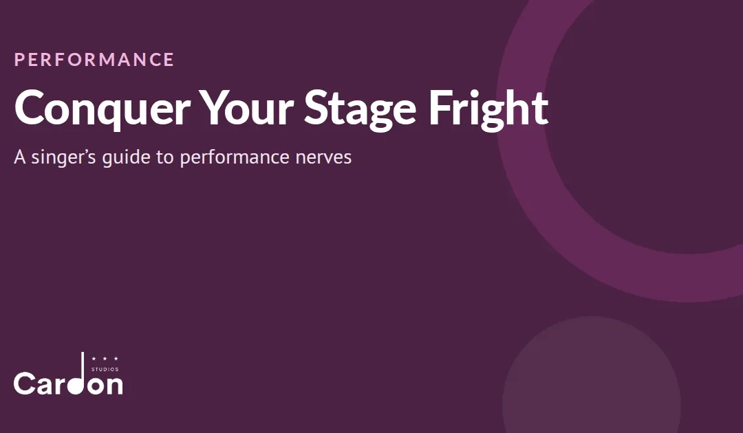 Conquer Your Stage Fright: A Singer’s Guide to Performance Nerves