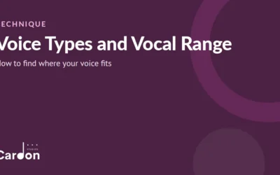 Voice Types and Vocal Range: How to Find Where Your Voice Fits
